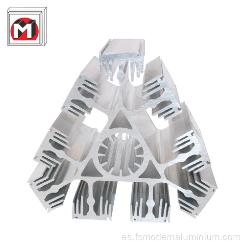 Soporte modular de extrusión de aluminio